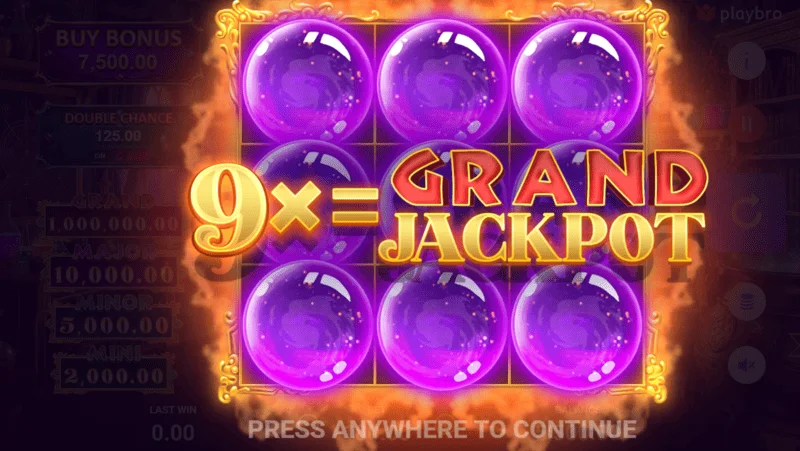 Secrets of Wizardo - GRAND jackpot